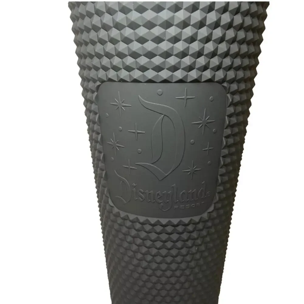 NIB Disney Parks Disneyland Matte Black Starbucks Celebration Tumbler 24oz